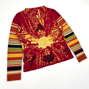 vintage Christian Lacroix orchid knit sweater